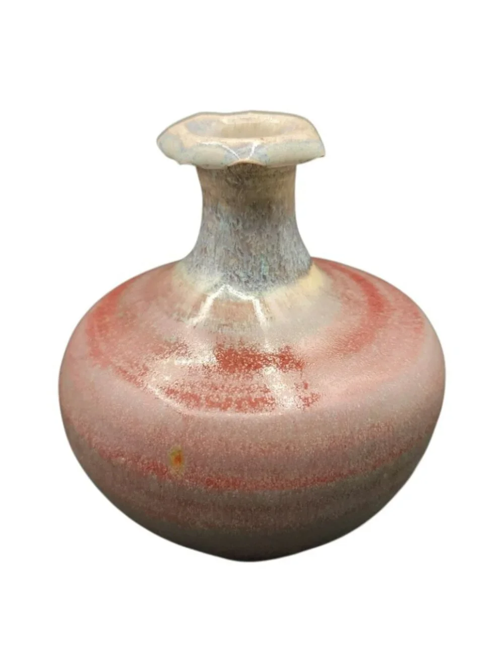 Studio Pottery Vase Signed 5